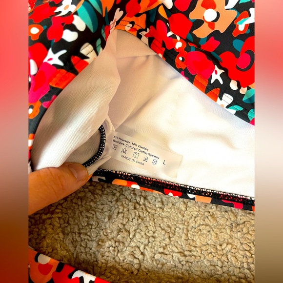 Floral Print Bikini Set - Picture 5 of 9